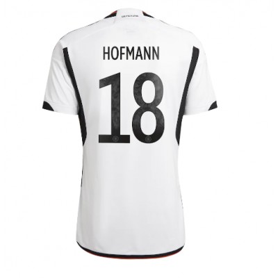 Tyskland Jonas Hofmann #18 Hemmatröja VM 2022 Kortärmad